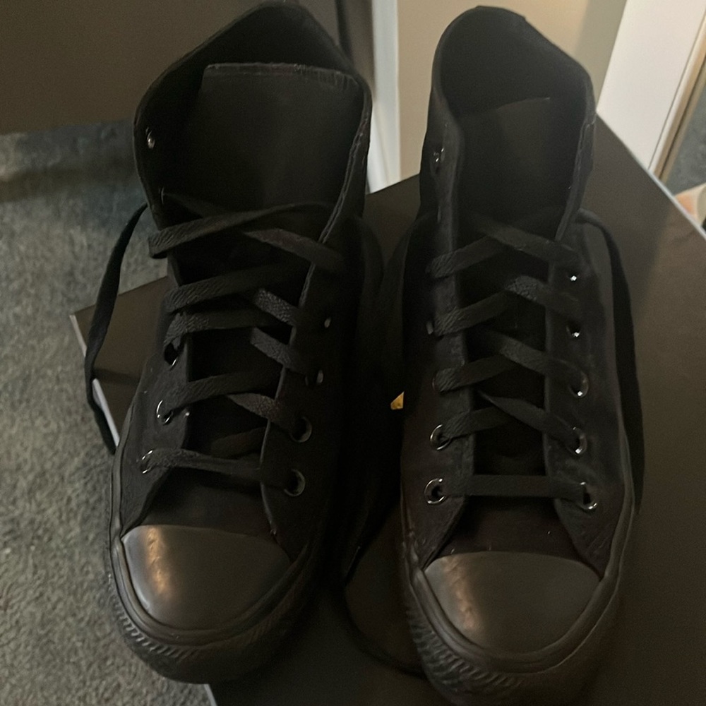 Black Hightop Converse